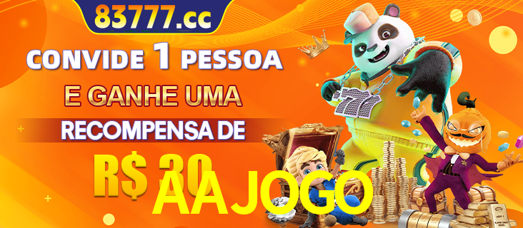 Banner institucional da AAJOGO sobre parceria de marcas e criação de uma marca de excelência, apresentando os mascotes de jogos populares como o Fortune Tiger.