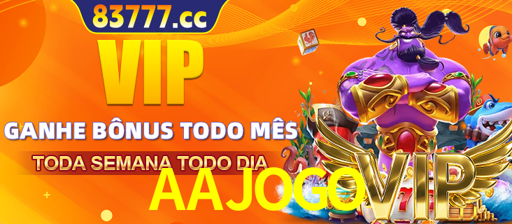 Banner promocional do AAJOGO oferecendo 100% de recompensas adicionais contínuas para quem fizer o login diário (Daily sign-in), com um mascote de coelho.