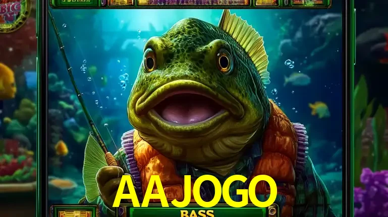Personagem de peixe pescador do popular jogo de slot com tema de pescaria, uma das emocionantes opções de caça-níqueis para jogar e ganhar no cassino AAJOGO.